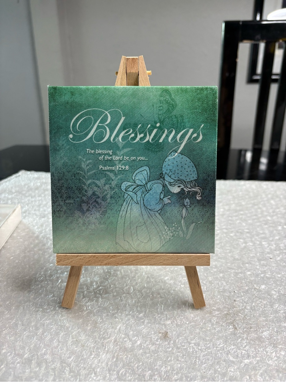 Precious Moments "Blessings" home decor canvas